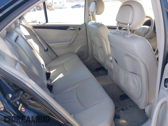 2001 Mercedes-Benz C 320 with VIN WDBRF64J61F056467, listed as a IAAI auction lot 41642611 with 144,008 mi miles and . Bid and sale history available at DreamBid. Image 8.