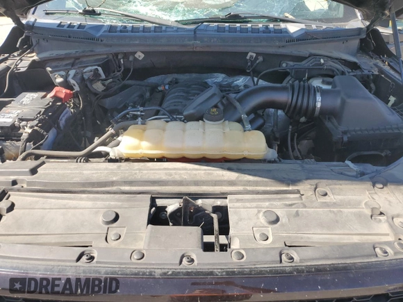 2018 Ford F-150 XL with VIN 1FTFW1E58JFB99171, listed as a Copart auction lot 58036525 with 125,390 mi miles and Salvage title. Bid and sale history available at DreamBid. Image 11.