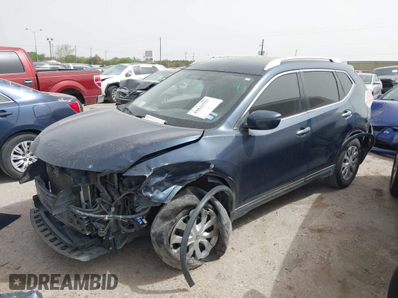 2016 Nissan Rogue S with VIN KNMAT2MT0GP637970, listed as a IAAI auction lot 41823757 with 128,657 mi miles and . Bid and sale history available at DreamBid. Image 18.