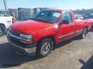 2002 Chevrolet Silverado 1500 with VIN 1GCEC14W72Z129403, listed as a IAAI auction lot 41602616 with 214,347 mi miles. Bid and sale history available at carsss.com. Image 2.