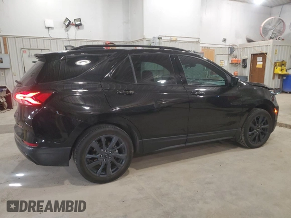 2022 Chevrolet Equinox RS with VIN 2GNAXWEVXN6138271, listed as a Copart auction lot 48996785 with 61,193 mi miles and Salvage title. Bid and sale history available at DreamBid. Image 3.