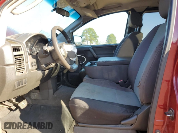 2005 Nissan Titan XE with VIN 1N6BA06A25N553228, listed as a Copart auction lot 47136205 with 227,151 mi miles and Salvage title. Bid and sale history available at DreamBid. Image 7.