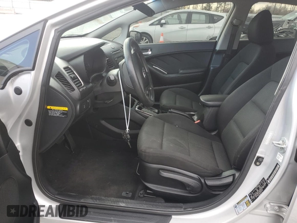 2017 Kia Forte LX with VIN 3KPFK4A79HE045304, listed as a Copart auction lot 48593325 with 86,087 mi miles and Salvage Title. Bid and sale history available at carsss.com. Image 7.