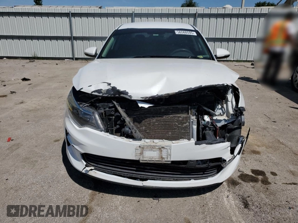 2018 Kia Optima LX with VIN 5XXGT4L35JG245332, listed as a Copart auction lot 56560595 with 109,116 mi miles and Salvage title. Bid and sale history available at DreamBid. Image 5.