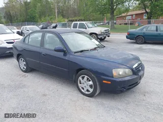 2006 Hyundai Elantra GLS with VIN KMHDN46D46U323761, listed as a IAAI auction lot 42094183 with 72,068 mi miles. Bid and sale history available at carsss.com. Image 1.