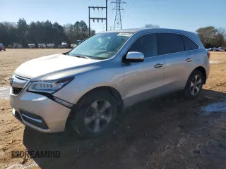 2015 Acura MDX with VIN 5FRYD3H2XFB007206, listed as a Copart auction lot 88594225 with 137,537 mi miles and Salvage title. Bid and sale history available at DreamBid. Image 1.