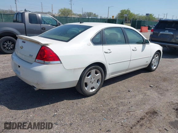 2006 Chevrolet Impala SS with VIN 2G1WD58C469333478, listed as a IAAI auction lot 41980376 with 123,201 mi miles and . Bid and sale history available at DreamBid. Image 4.