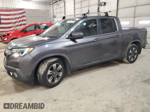 2017 Honda Ridgeline RTL-T with VIN 5FPYK2F67HB001123, listed as a Copart auction lot 47091705 with 102,163 mi miles and Non repairable. Bid and sale history available at DreamBid. Image 1.