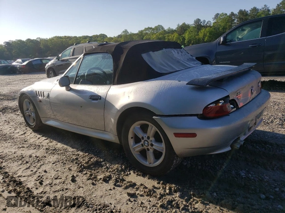 2000 BMW Z3 2.5 z VIN 4USCH9342YLF84496, wystawiony jako Copart lot #50463415 z przebiegiem 275 713 mil mil oraz Szkoda całkowita • Salvage title. Historia ofert i sprzedaży dostępna na DreamBid. Obrazek 2.