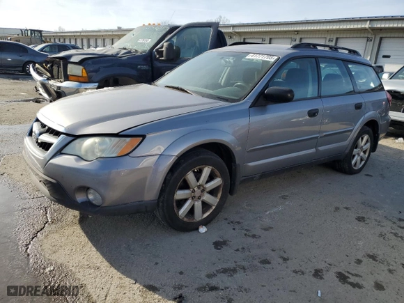 2008 Subaru Outback (Natl) i with VIN 4S4BP61C687350182, listed as a Copart auction lot 41771705 with 277,939 mi miles and Clean Title. Bid and sale history available at carsss.com. Image 1.