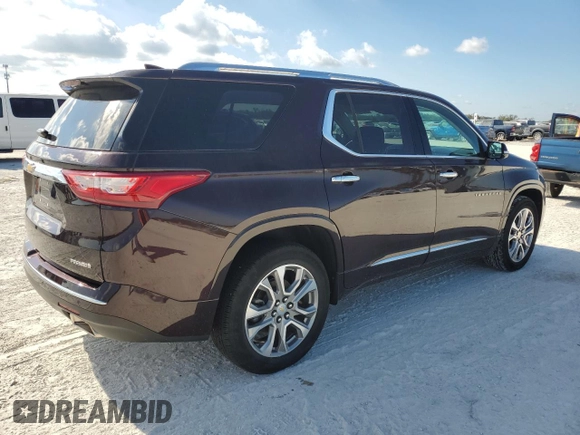 2020 Chevrolet Traverse Premier with VIN 1GNEVKKW5LJ161115, listed as a Copart auction lot 80767374 with Not provided miles and Salvage title. Bid and sale history available at DreamBid. Image 3.