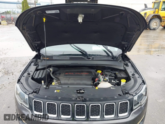 2018 Jeep Compass Latitude z VIN 3C4NJDBB5JT112368, wystawiony jako IAAI lot #42159891 z przebiegiem 81 763 mil mil oraz . Historia ofert i sprzedaży dostępna na DreamBid. Obrazek 10.