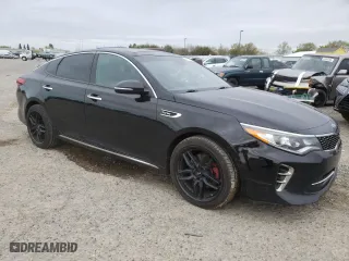2017 Kia Optima SX Limited with VIN 5XXGV4L24HG136551, listed as a Copart auction lot 49744555 with 185,324 mi miles and Clean Title. Bid and sale history available at carsss.com. Image 4.