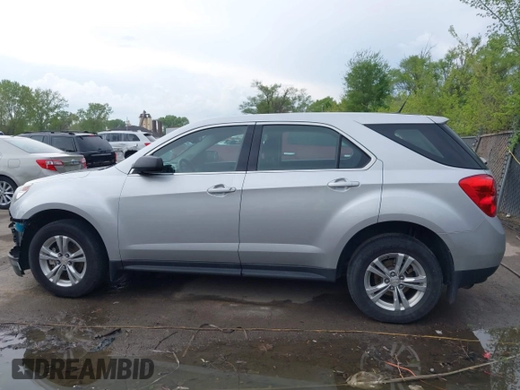 2012 Chevrolet Equinox LS with VIN 2GNALBEK6C6224412, listed as a IAAI auction lot 42091755 with 134,855 mi miles and . Bid and sale history available at DreamBid. Image 14.