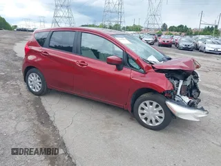 2016 Nissan Note S with VIN 3N1CE2CP0GL368133, listed as a IAAI auction lot 42352441 with 93,940 mi miles and . Bid and sale history available at DreamBid. Image 1.