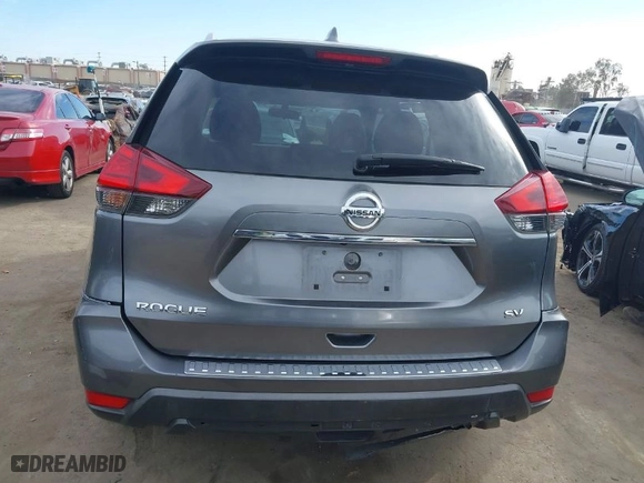 2017 Nissan Rogue SV with VIN KNMAT2MTXHP519331, listed as a IAAI auction lot 41691723 with 91489 miles. Bid and sale history available at carsss.com. Image 16.