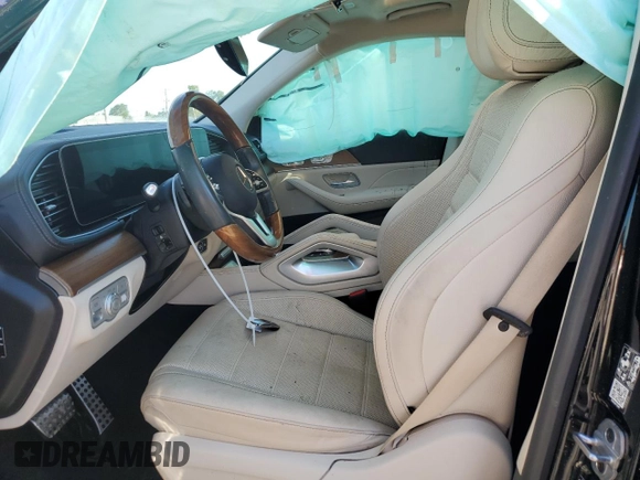 2022 Mercedes-Benz GLS 450 with VIN 4JGFF5KEXNA815222, listed as a Copart auction lot 70403534 with Not provided miles and Salvage title. Bid and sale history available at DreamBid. Image 7.