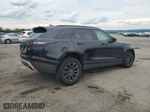 2018 Land Rover Range Rover Velar R-Dynamic SE z VIN SALYL2RV9JA756239, wystawiony jako Copart lot #58501575 z przebiegiem 74 487 mil mil oraz Szkoda całkowita • Salvage title. Historia ofert i sprzedaży dostępna na DreamBid. Obrazek 3.