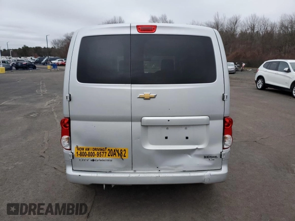 2017 Chevrolet City Express Cargo Van LS with VIN 3N63M0YN7HK692552, listed as a Copart auction lot 85872634 with 184,712 mi miles and Clean Title. Bid and sale history available at carsss.com. Image 6.