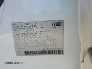 2014 Audi Q5 Premium Plus with VIN WA1LFAFP5EA072846, listed as a Copart auction lot 45641175 with 151,498 mi miles and Salvage Title. Bid and sale history available at carsss.com. Image 13.