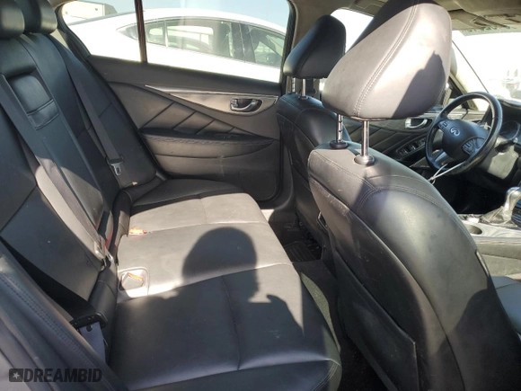 2017 Infiniti Q50 2.0t with VIN JN1CV7AP7HM641561, listed as a Copart auction lot 53192645 with 179,317 mi miles and Clean Title. Bid and sale history available at carsss.com. Image 10.