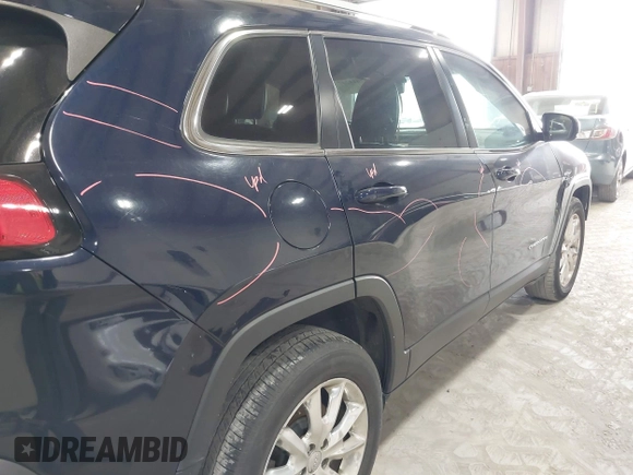2015 Jeep Cherokee Limited with VIN 1C4PJMDB4FW775065, listed as a IAAI auction lot 42044247 with 125,131 mi miles and . Bid and sale history available at DreamBid. Image 20.