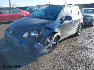 2008 Suzuki SX4 with VIN JS2YB413285101655, listed as a IAAI auction lot 41552760 with 180,736 mi miles. Bid and sale history available at carsss.com. Image 16.
