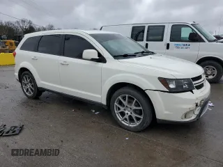 2015 Dodge Journey R/T z VIN 3C4PDDEG7FT701176, wystawiony jako Copart lot #43265675 z przebiegiem 105 160 mil mil oraz Szkoda całkowita • Salvage title. Historia ofert i sprzedaży dostępna na DreamBid. Obrazek 4.