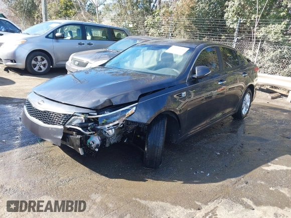2017 Kia Optima LX with VIN 5XXGT4L34HG129887, listed as a IAAI auction lot 41653680 with 123,350 mi miles. Bid and sale history available at carsss.com. Image 18.