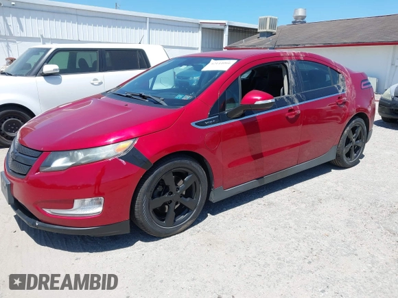 2014 Chevrolet Volt with VIN 1G1RB6E40EU136640, listed as a IAAI auction lot 42144066 with 168,732 mi miles and . Bid and sale history available at carsss.com. Image 2.