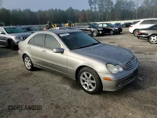 2007 Mercedes-Benz C 280 Luxury with VIN WDBRF54H07F857329, listed as a Copart auction lot 85260294 with 185,344 mi miles and Salvage title. Bid and sale history available at DreamBid. Image 10.