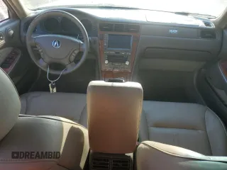 2004 Acura RL w/Navigation System with VIN JH4KA96654C008281, listed as a Copart auction lot 68937624 with 0 mi miles and Salvage Title. Bid and sale history available at carsss.com. Image 8.