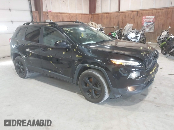 2018 Jeep Cherokee Limited z VIN 1C4PJMDX8JD554326, wystawiony jako IAAI lot #41843179 z przebiegiem 144 104 mil mil oraz . Historia ofert i sprzedaży dostępna na DreamBid. Obrazek 1.