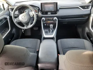 2020 Toyota RAV4 LE with VIN 2T3H1RFV6LC049907, listed as a Copart auction lot 50608605 with 45,296 mi miles and Salvage Title. Bid and sale history available at carsss.com. Image 8.