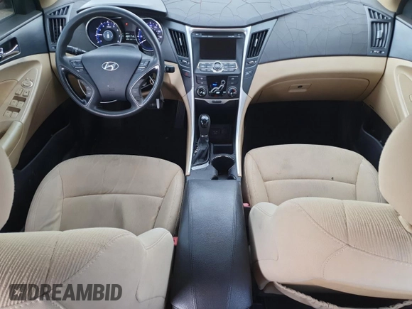 2011 Hyundai Sonata GLS with VIN 5NPEB4AC9BH163722, listed as a Copart auction lot 54074575 with 126,711 mi miles and Salvage Title. Bid and sale history available at DreamBid. Image 8.