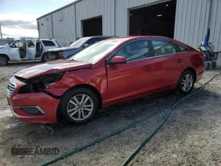 2017 Hyundai Sonata 2.4L with VIN 5NPE24AF3HH516541, listed as a Copart auction lot 52122975 with 117,206 mi miles and Salvage Title. Bid and sale history available at carsss.com. Image 1.