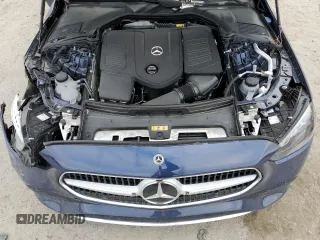 2024 Mercedes-Benz C 300 with VIN W1KAF4GB5RR233016, listed as a Copart auction lot 44930155 with 3,419 mi miles and Salvage Title. Bid and sale history available at carsss.com. Image 11.