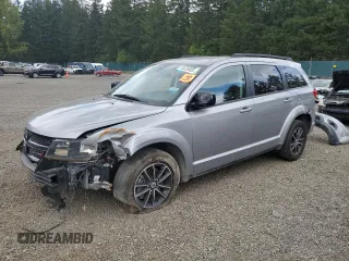 2019 Dodge Journey SE z VIN 3C4PDCBB4KT738442, wystawiony jako Copart lot #55329095 z przebiegiem 93 095 mil mil oraz Szkoda całkowita • Salvage title. Historia ofert i sprzedaży dostępna na DreamBid. Obrazek 1.