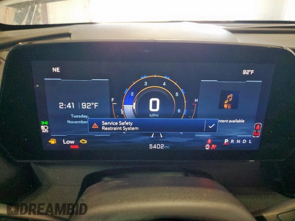2025 Chevrolet Traverse FWD LT with VIN 1GNERGRS0SJ202611, listed as a Copart auction lot 64361345 with 5,402 mi miles and Clean title. Bid and sale history available at DreamBid. Image 9.