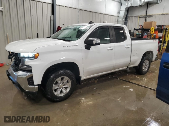 2020 Chevrolet Silverado 1500 LT with VIN 1GCRYDEDXLZ310143, listed as a Copart auction lot 86916724 with 44,228 mi miles and Salvage Title. Bid and sale history available at carsss.com. Image 1.