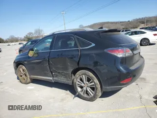 2015 Lexus RX 350 with VIN 2T2ZK1BA7FC158021, listed as a Copart auction lot 47477425 with 138,426 mi miles and Salvage Title. Bid and sale history available at carsss.com. Image 2.