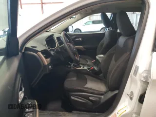 2017 Jeep Cherokee Sport with VIN 1C4PJMAB1HD227365, listed as a Copart auction lot 49215805 with 122,393 mi miles and Salvage Title. Bid and sale history available at carsss.com. Image 7.