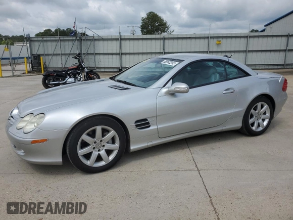 2003 Mercedes-Benz SL 500 with VIN WDBSK75F93F021714, listed as a Copart auction lot 58963285 with 51,938 mi miles and Clean title. Bid and sale history available at DreamBid. Image 1.