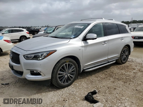 2017 Infiniti QX60 with VIN 5N1DL0MN5HC528217, listed as a Copart auction lot 51787505 with 118,053 mi miles and Salvage Title. Bid and sale history available at DreamBid. Image 1.