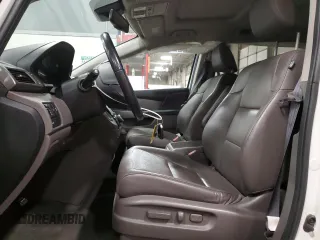 2016 Honda Odyssey EX-L with VIN 5FNRL5H67GB090747, listed as a Copart auction lot 53957235 with 131,464 mi miles and Salvage Title. Bid and sale history available at DreamBid. Image 7.