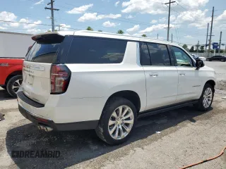 2023 Chevrolet Suburban Premier with VIN 1GNSCFKD7PR205475, listed as a Copart auction lot 60704235 with 32,208 mi miles and Clean title. Bid and sale history available at DreamBid. Image 3.