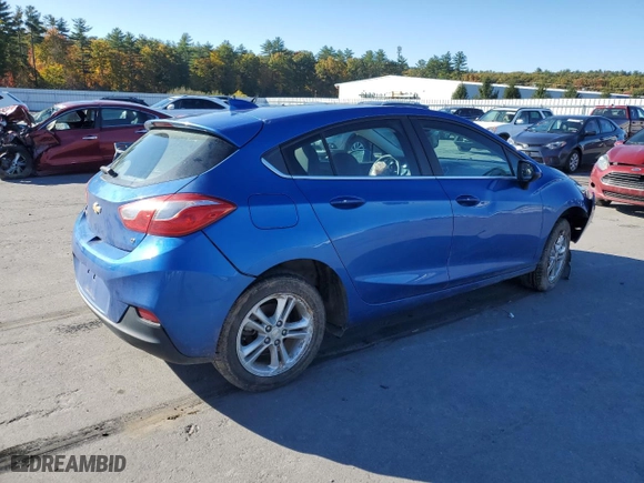 2017 Chevrolet Cruze LT with VIN 3G1BE6SM0HS573801, listed as a Copart auction lot 76269394 with 66,616 mi miles and Salvage Title. Bid and sale history available at carsss.com. Image 3.