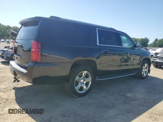2017 Chevrolet Suburban Premier with VIN 1GNSCJKC6HR159570, listed as a Copart auction lot 55352805 with 166,661 mi miles and Salvage title. Bid and sale history available at DreamBid. Image 3.