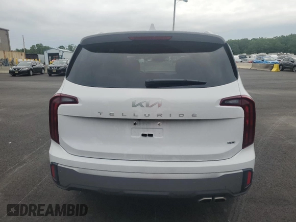 2025 Kia Telluride S z VIN 5XYP6DGC8SG602937, wystawiony jako Copart lot #57142385 z przebiegiem 4 297 mil mil oraz Szkoda całkowita • Salvage title. Historia ofert i sprzedaży dostępna na DreamBid. Obrazek 6.