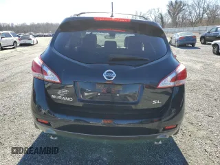2013 Nissan Murano LE with VIN JN8AZ1MU2DW211866, listed as a Copart auction lot 46085035 with 94,977 mi miles and Salvage Title. Bid and sale history available at carsss.com. Image 6.